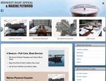 Tablet Screenshot of midwestboatappeal.com